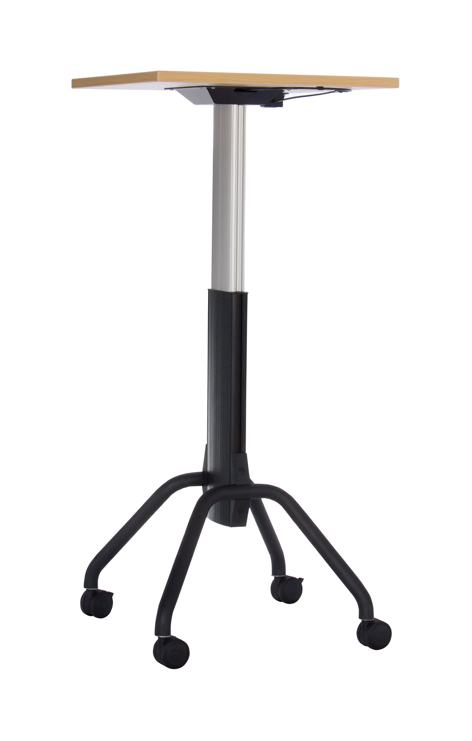 Rise Pneumatic Sit/Stand Tables from Invincible Furniture.